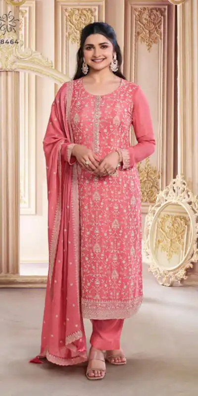 DSV 68461 Peach in Chinon Zari Work & Embroidery Work Salwar Suit . Grab it for ₹2149. Delivery 4-6 Working Days. Shop now. | Jump Suits, Salwar suit, Casual Suits, Creative suits, Designer Suits, Palazzo Suits, Party Wear Suits, Patiala Suits, Straight Suits