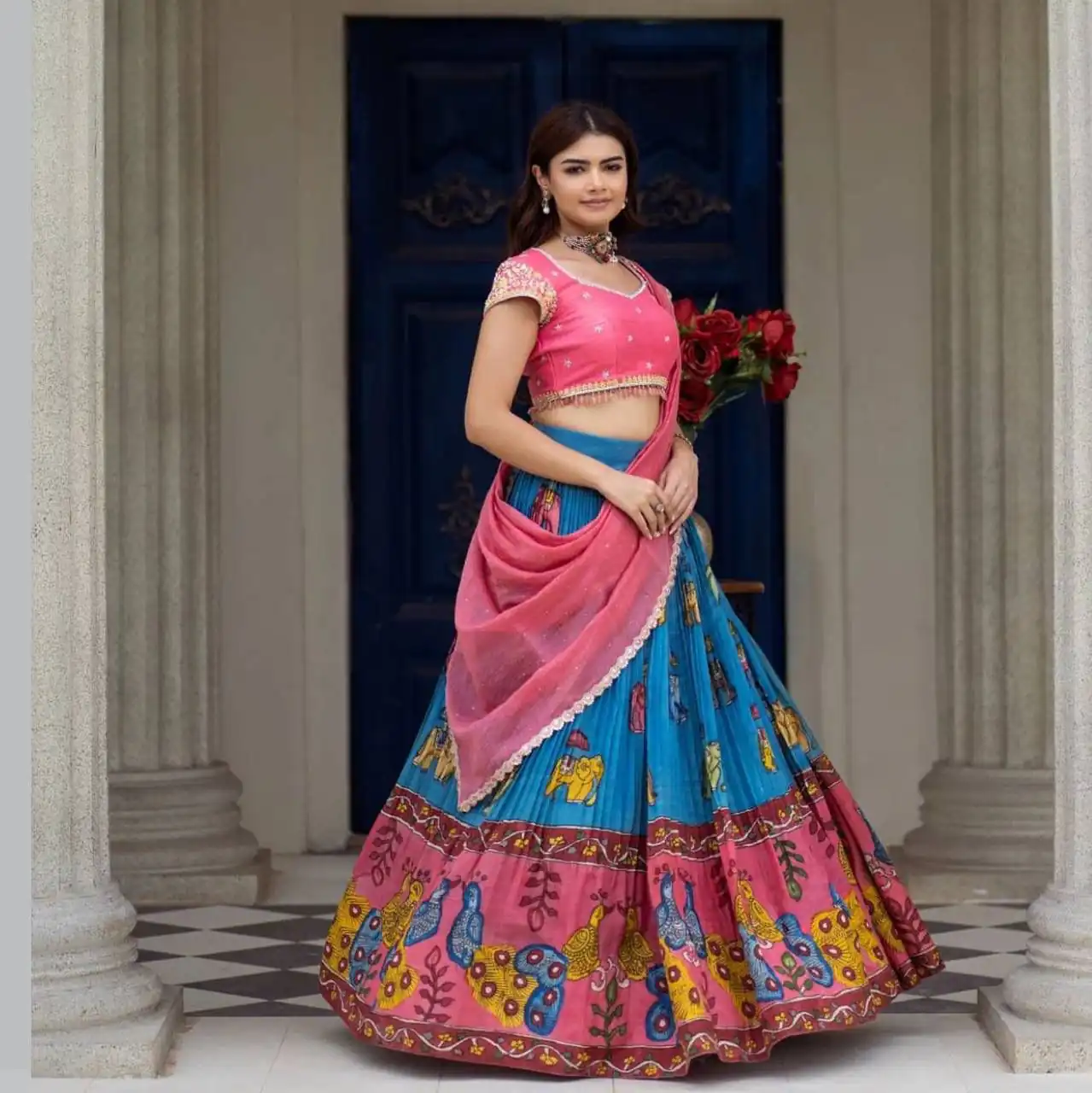 PC 436 Peach Fox Georgette Lehenga Choli Perfect for Wedding, Party, Ethnic Day, Family Gatherings, Bridal Wear – . Exclusive Offer ₹2140. Delivery 4- | Lehenga, Bollywood Lehenga, Creative Lehenga, Designer Lehenga, Embroidered Lehenga, Party Wear Lehenga