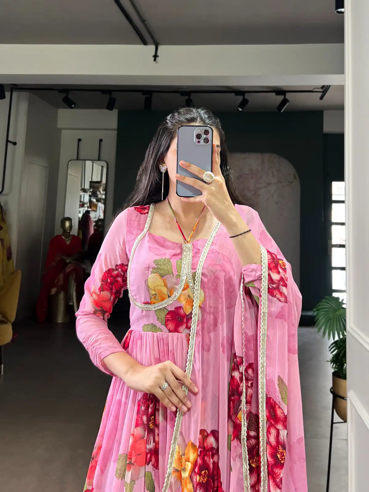 YNF 5103 Pink Lace Work Gown in Chiffon. Get it for ₹1899. Wedding, Party, Festive, Events Delivery 4-6 Working Days. Shop now. | Gowns, Bollywood Gowns, Creative Gowns, Designer Gowns, Embroidered Gowns, Party Wear Gowns