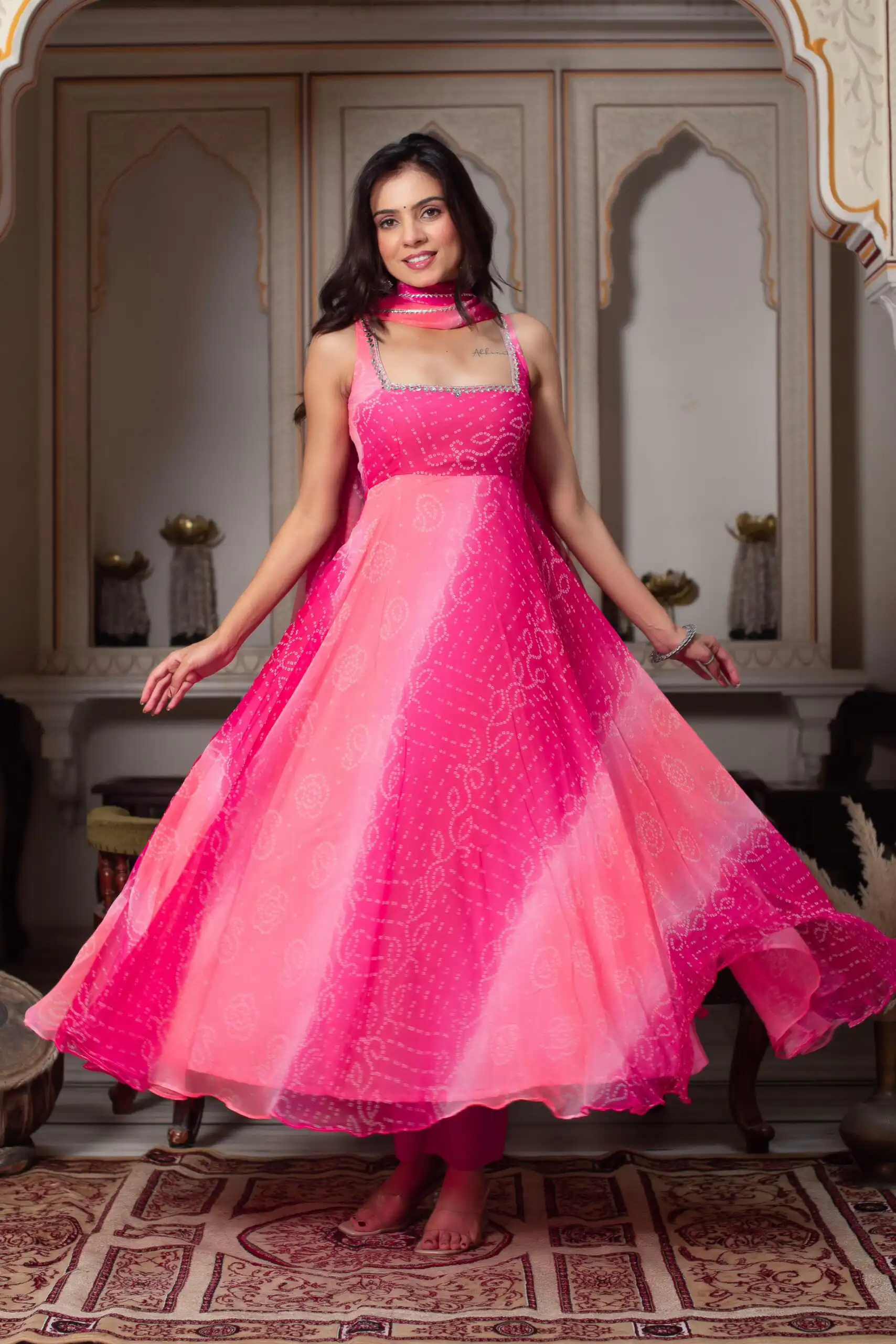 RTC 5952 Pink Faux Georgette Salwar Suit with Mirror Work & Digital Print. Available at ₹2149 only. Delivery 4-6 Working Days. Shop now. | Jump Suits, Salwar suit, Casual Suits, Creative suits, Designer Suits, Palazzo Suits, Party Wear Suits, Patiala Suits, Straight Suits
