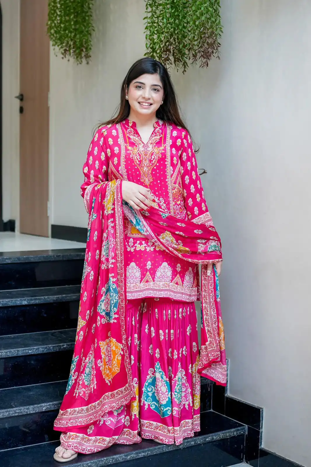 BE 427 Pink French Crape Salwar Suit Perfect for Wedding, Party, Temple Visit, Sangeet, Holi – . Now at just ₹1899. Delivery 4-6 Working Days. Shop now | Jump Suits, Salwar suit, Casual Suits, Creative suits, Designer Suits, Palazzo Suits, Party Wear Suits, Patiala Suits, Straight Suits