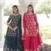 KA 1210 Pink in Georgette. Embroidery Work & Sequins Work Salwar Suit Grab it for ₹2599. Delivery 4-6 Working Days. Shop now. | Jump Suits, Salwar suit, Casual Suits, Creative suits, Designer Suits, Palazzo Suits, Party Wear Suits, Patiala Suits, Straight Suits