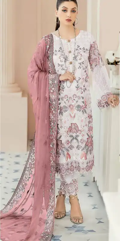 DS SF 123 Pink Georgette Salwar Suit Perfect for Wedding, Party, Family Gatherings, Lohri, Mehendi – . Now at just ₹1949. Delivery 4-6 Working Days. | Jump Suits, Salwar suit, Casual Suits, Creative suits, Designer Suits, Palazzo Suits, Party Wear Suits, Patiala Suits, Straight Suits