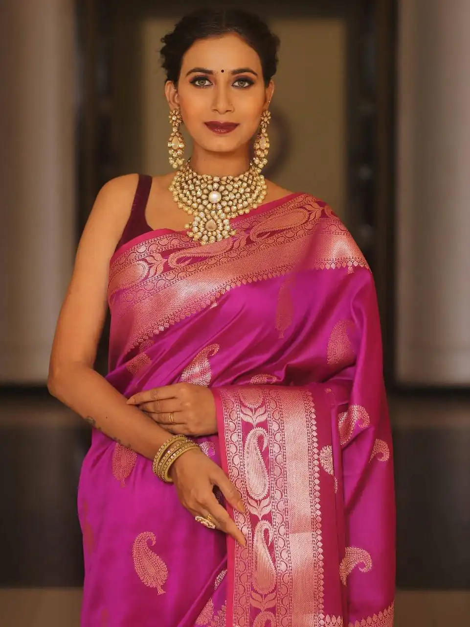 KPR 276 Pink in Soft Lichi Silk Lace Border & Lace Work Saree . Available at ₹1499 only. Delivery 4-6 Working Days. Shop now. | Sarees, Bollywood Sarees, Creative Sarees, Designer Sarees, Embroidered Sarees, Ethnic Saree, Modern Digital sarees, Party Wear Sarees