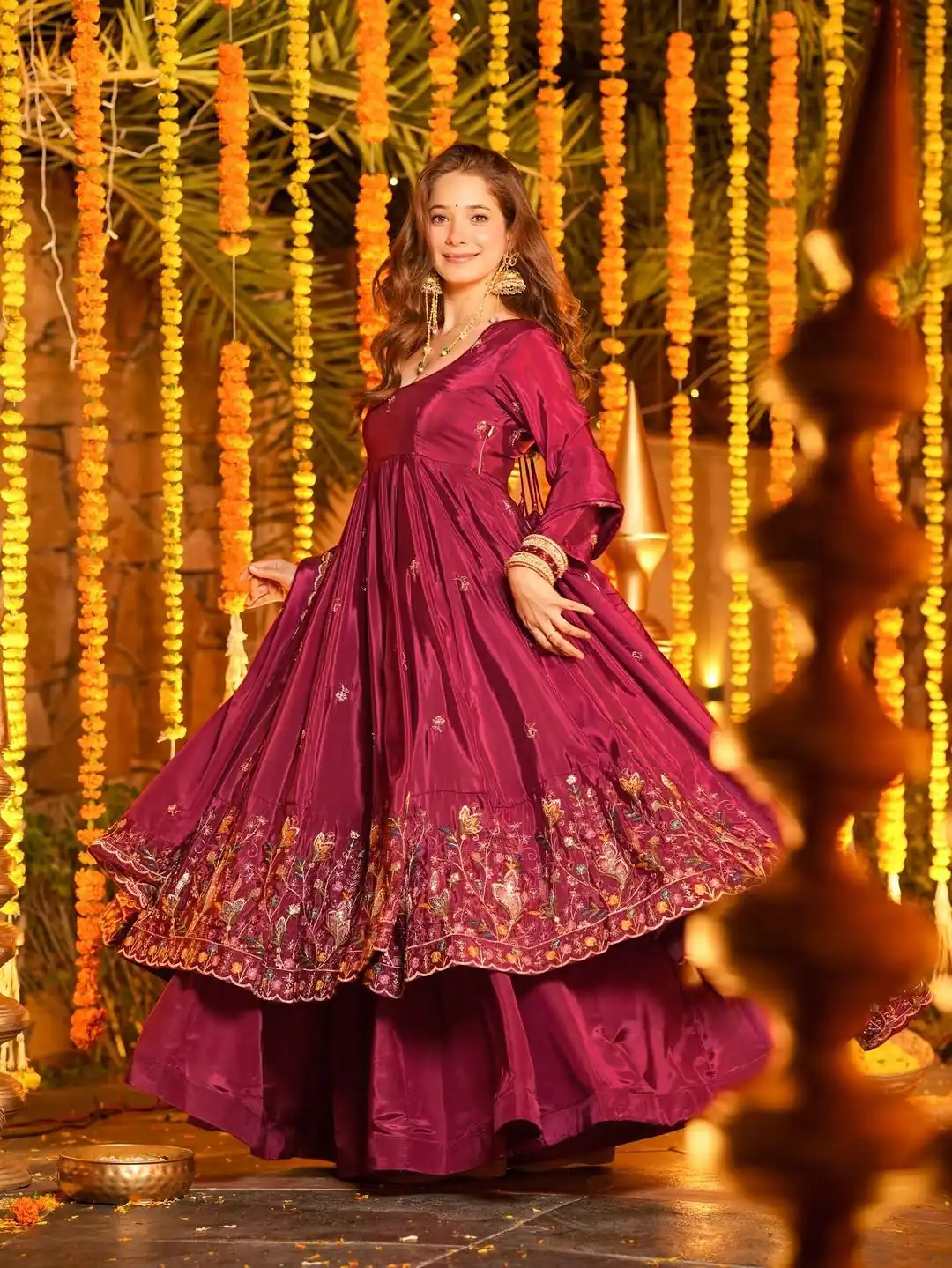 KD 1556 Rani Pink Natural Crap Silk Salwar Suit Perfect for Wedding, Party, Karwa Chauth, Raksha Bandhan, Engagement – . Grab it for ₹2549. Delive | Jump Suits, Salwar suit, Casual Suits, Creative suits, Designer Suits, Palazzo Suits, Party Wear Suits, Patiala Suits, Straight Suits