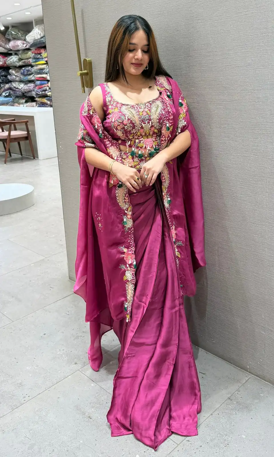 BE 425 Rani Pink Color Rangoli Silk Dhoti Suit with Embroidery Work. Best Price ₹1999. Delivery 4-6 Working Days. Shop now. | Jump Suits, Salwar suit, Casual Suits, Creative suits, Designer Suits, Palazzo Suits, Party Wear Suits, Patiala Suits, Straight Suits