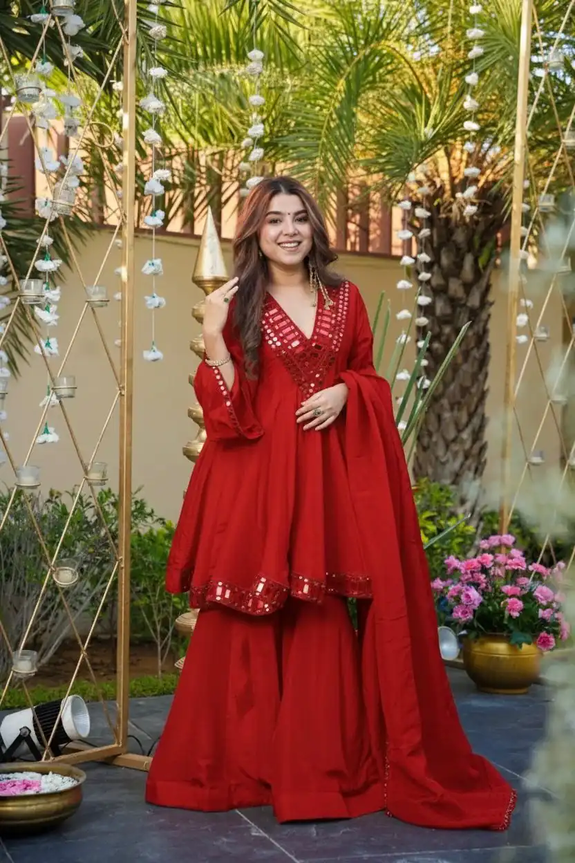 RTC 5942 Red in Black Cosmos Mirror Work & Lace Work Salwar Suit . Special Price ₹2549. Delivery 4-6 Working Days. Shop now. | Jump Suits, Salwar suit, Casual Suits, Creative suits, Designer Suits, Palazzo Suits, Party Wear Suits, Patiala Suits, Straight Suits