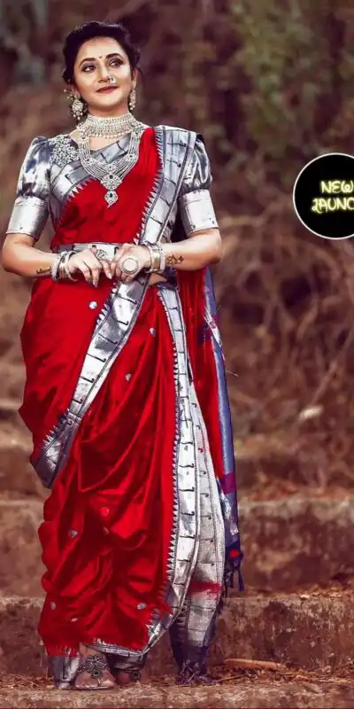 KPR 112 Red in Color Soft Lichi Silk Lace Border & Lace Work Saree . Grab it for ₹1399. Delivery 4-6 Working Days. Shop now. | Sarees, Bollywood Sarees, Creative Sarees, Designer Sarees, Embroidered Sarees, Ethnic Saree, Modern Digital sarees, Party Wear Sarees