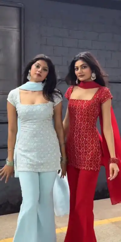 KD 1543 Sky Blue Faux Georgette Salwar Suit with Designer Work. Introductory Price ₹1949. Delivery 4-6 Working Days. Shop now. | Jump Suits, Salwar suit, Casual Suits, Creative suits, Designer Suits, Palazzo Suits, Party Wear Suits, Patiala Suits, Straight Suits