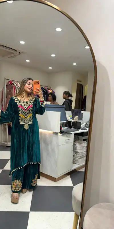 ST 1149 Teal in 9000 Velvet Lace Work & Embroidery Work Salwar Suit . Affordable Price ₹2029. Delivery 4-6 Working Days. Shop now. | Jump Suits, Salwar suit, Casual Suits, Creative suits, Designer Suits, Palazzo Suits, Party Wear Suits, Patiala Suits, Straight Suits