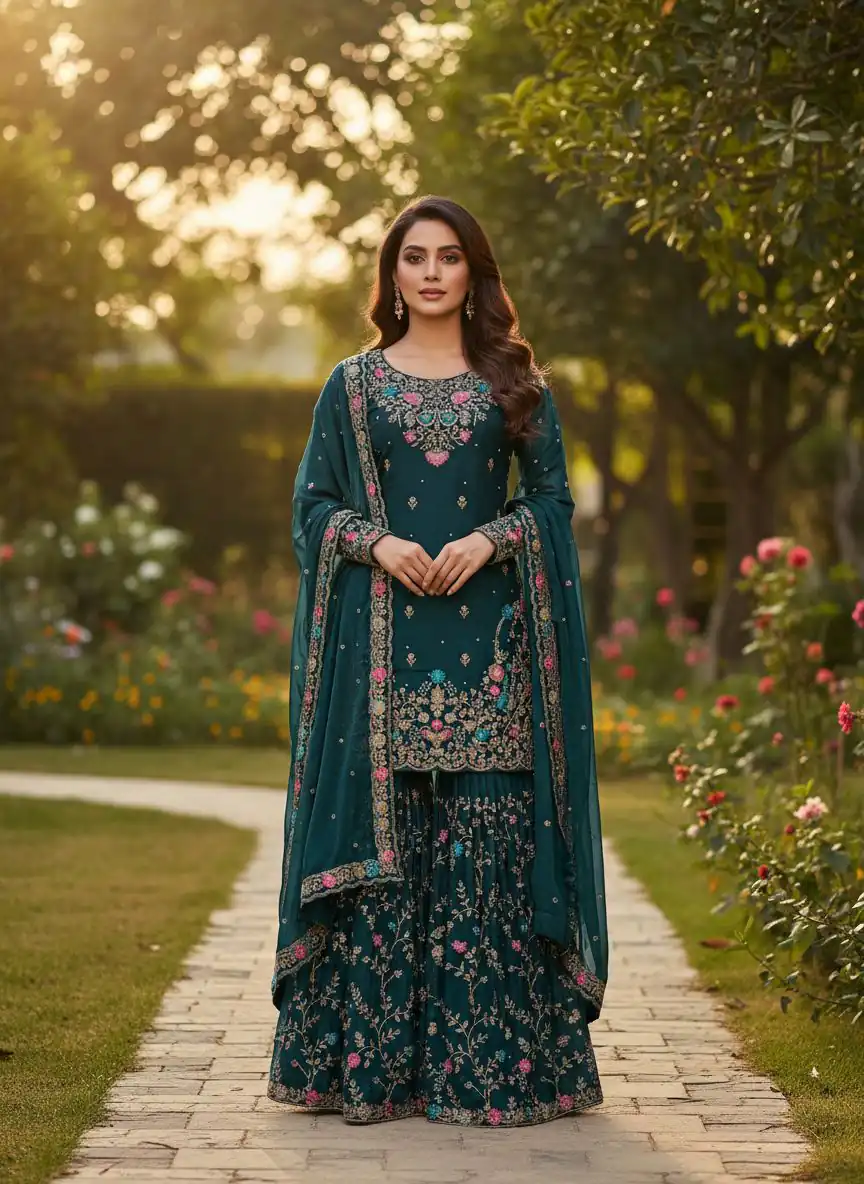 RTC 5956 Teal Organza Silk Salwar Suit Perfect for Wedding, Party, Mehendi, Lohri, Housewarming – . Special Price ₹3049. Delivery 4-6 Working Days. | Jump Suits, Salwar suit, Casual Suits, Creative suits, Designer Suits, Palazzo Suits, Party Wear Suits, Patiala Suits, Straight Suits