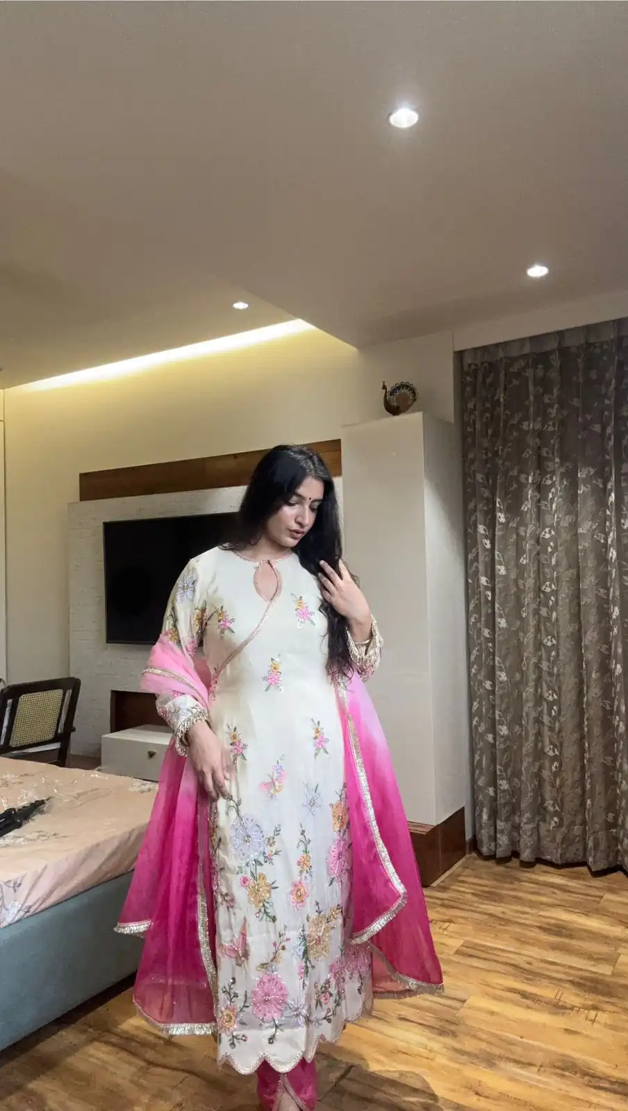 BE 418 White in White Chinon Embroidery Work & Lace Work Salwar Suit . Festive Deal ₹2499. Delivery 4-6 Working Days. Shop now. | Jump Suits, Tops & Bottoms, Track Suits, Salwar suit, Casual Suits, Creative suits, Designer Suits, Palazzo Suits, Party Wear Suits, Patiala Suits, Straight Suits, Trendy Wear