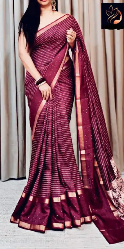 MS 458 Wine Color in Dola Silk Lace Border & Sequins Work Saree . Affordable Price ₹1349. Delivery 4-6 Working Days. Shop now. | Sarees, Bollywood Sarees, Creative Sarees, Designer Sarees, Embroidered Sarees, Ethnic Saree, Modern Digital sarees, Party Wear Sarees