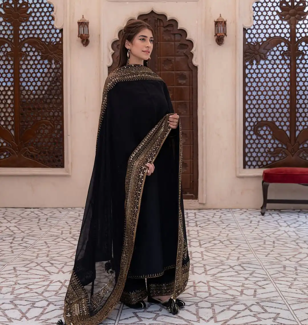 VLM 319 Black Natural Crep Silk Salwar Suit Perfect for Wedding, Party, Holi, Ganesh Chaturthi, Reception – . Special Price ₹2099. Delivery 4-6 Workin | Jump Suits, Salwar suit, Casual Suits, Creative suits, Designer Suits, Palazzo Suits, Party Wear Suits, Patiala Suits, Straight Suits