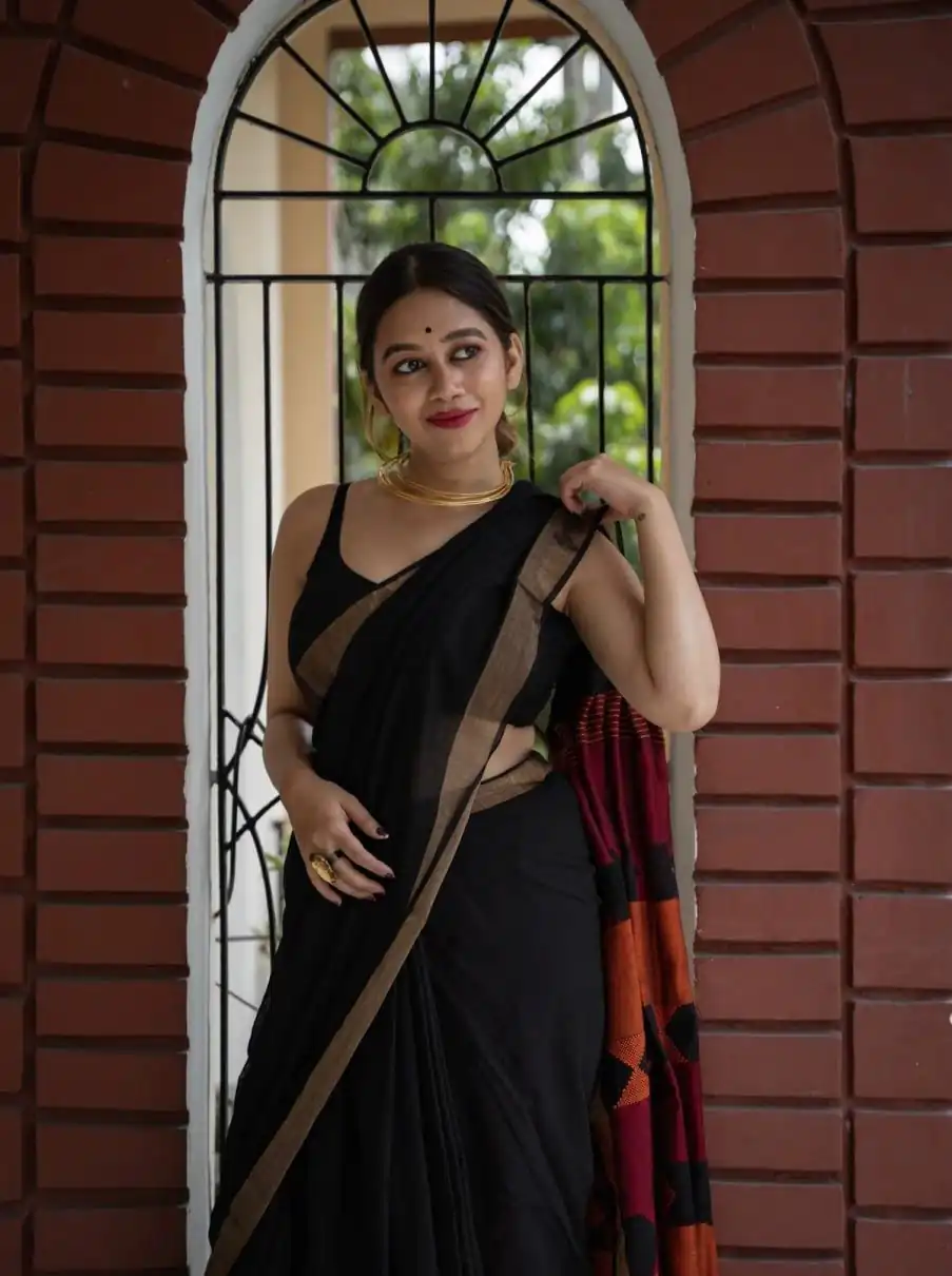 KPR 209 Black Soft Lilan Slab Saree with Lace Border & Lace Work. Now at just ₹1449. Delivery 4-6 Working Days. Shop now. | Sarees, Bollywood Sarees, Creative Sarees, Designer Sarees, Embroidered Sarees, Ethnic Saree, Modern Digital sarees, Party Wear Sarees