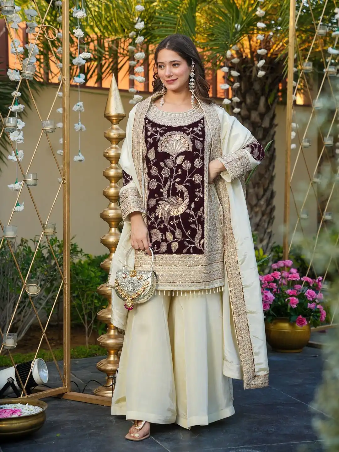 AD 221 Maroon in Glass Organza Silk. Lace Work & Embroidery Work Salwar Suit Affordable Price ₹2599. Delivery 4-6 Working Days. Shop now. | Jump Suits, Salwar suit, Casual Suits, Creative suits, Designer Suits, Palazzo Suits, Party Wear Suits, Patiala Suits, Straight Suits