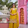 Ram 156 Mustered Star Georgette Salwar Suit with Embroidery Work. Available at ₹2649 only. Delivery 4-6 Working Days. Shop now. | Jump Suits, Salwar suit, Casual Suits, Creative suits, Designer Suits, Palazzo Suits, Party Wear Suits, Patiala Suits, Straight Suits