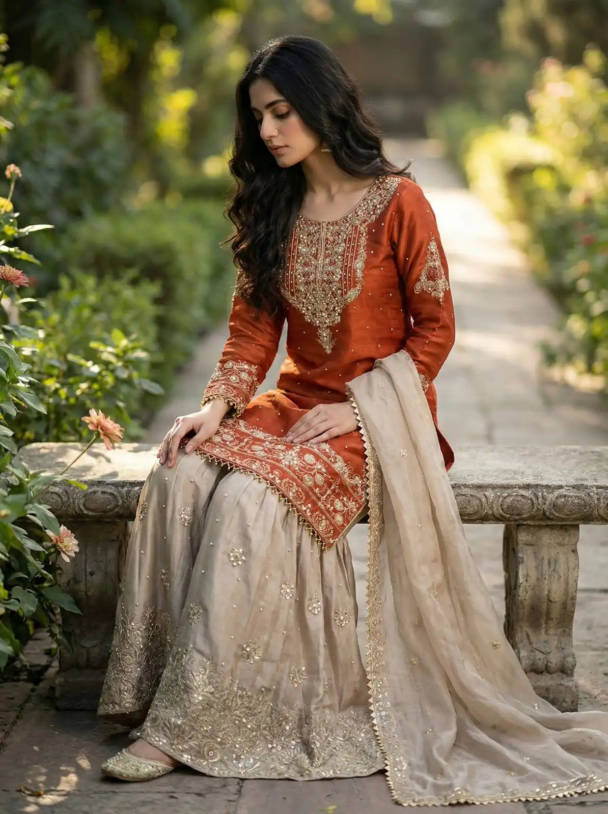 SR 1694 Orange Organza Silk Salwar Suit with Embroidery Work & Lace Work. Exclusive Offer ₹1999. Delivery 4-6 Working Days. Shop now. | Jump Suits, Salwar suit, Casual Suits, Creative suits, Designer Suits, Palazzo Suits, Party Wear Suits, Patiala Suits, Straight Suits
