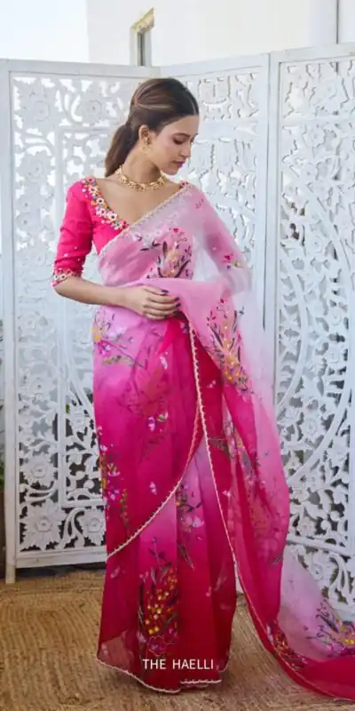 ₹2499 | NC 5516 Pink oft Tebby Silk Saree. Perfect for Wedding, Party, Onam, Family Gatherings, Mehendi – Festive Deal ₹2499. Delivery 4-6 Working Days | Sarees, Bollywood Sarees, Creative Sarees, Designer Sarees, Embroidered Sarees, Ethnic Saree, Modern Digital sarees, Party Wear Sarees