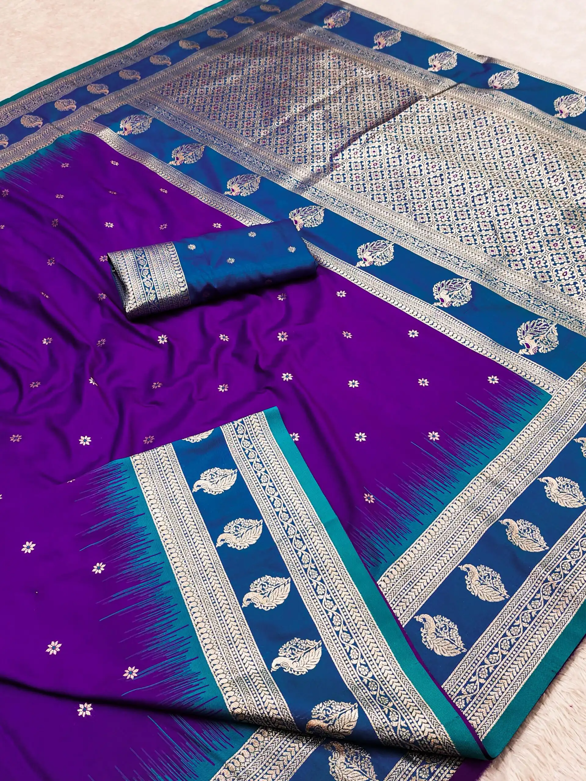 MB 188 Purple in Banarasi Silk Zari Work & Lace Work Saree .Wedding, Party, Festive, Events, Now at just ₹2049. Delivery 4-6 Working Days. Shop now. | Sarees, Bollywood Sarees, Creative Sarees, Designer Sarees, Embroidered Sarees, Ethnic Saree, Modern Digital sarees, Party Wear Sarees