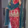 MF 288 Red Faux Georgette Salwar Suit with Embroidery Work. Available at ₹2099 only. Delivery 4-6 Working Days. Shop now. | Jump Suits, Salwar suit, Casual Suits, Creative suits, Designer Suits, Palazzo Suits, Party Wear Suits, Patiala Suits, Straight Suits