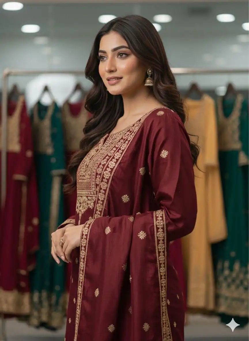 LG 2056 Red Organza Salwar Suit with Embroidery Work. Wedding, Party, Festive, Events Festive Deal ₹2099. Delivery 4-6 Working Days. Shop now. | Jump Suits, Salwar suit, Casual Suits, Creative suits, Designer Suits, Palazzo Suits, Party Wear Suits, Patiala Suits, Straight Suits