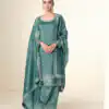 FC ISHITAA Teal Color in Tissue Crush Embroidery Work Salwar Suit . Festive Deal ₹3299. Delivery 4-6 Working Days. Shop now. | Jump Suits, Salwar suit, Casual Suits, Creative suits, Designer Suits, Palazzo Suits, Party Wear Suits, Patiala Suits, Straight Suits