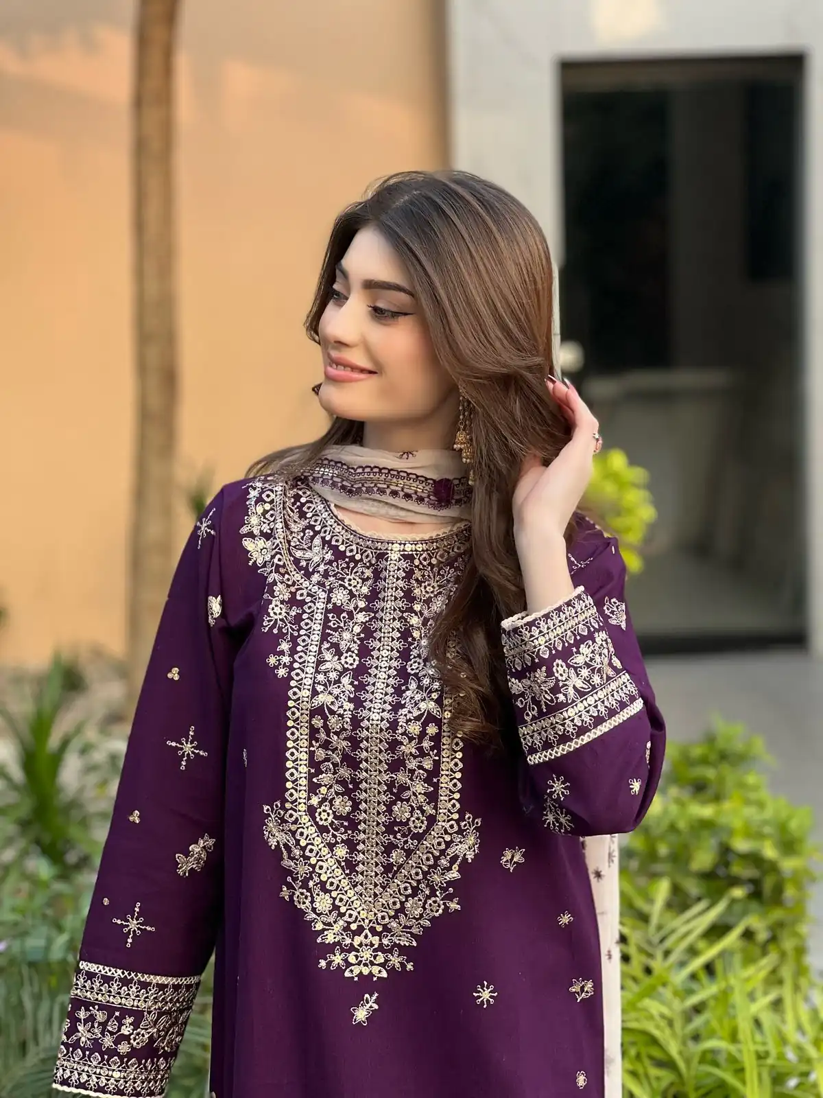 LG 2056 Wine Color Faux Georgette Salwar Suit with Embroidery Work. Get it for ₹2049. Delivery 4-6 Working Days. Shop now. | Jump Suits, Salwar suit, Casual Suits, Creative suits, Designer Suits, Palazzo Suits, Party Wear Suits, Patiala Suits, Straight Suits