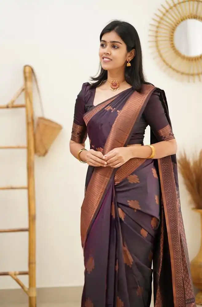 KPR 136 Wine in Soft Lichi Silk Lace Border & Lace Work Saree . Exclusive Offer ₹1299. Delivery 4-6 Working Days. Shop now. | Sarees, Bollywood Sarees, Creative Sarees, Designer Sarees, Embroidered Sarees, Ethnic Saree, Modern Digital sarees, Party Wear Sarees