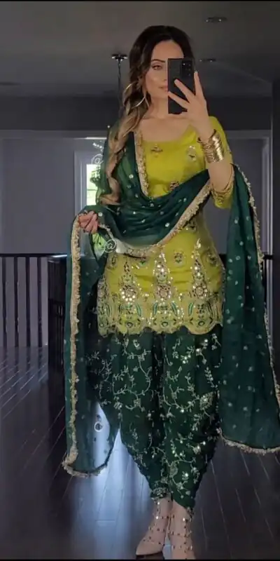 MF 288 Yellow Faux Georgette Salwar Suit with Embroidery Work. Available at ₹2099 only. Delivery 4-6 Working Days. Shop now. | Jump Suits, Salwar suit, Casual Suits, Creative suits, Designer Suits, Palazzo Suits, Party Wear Suits, Patiala Suits, Straight Suits