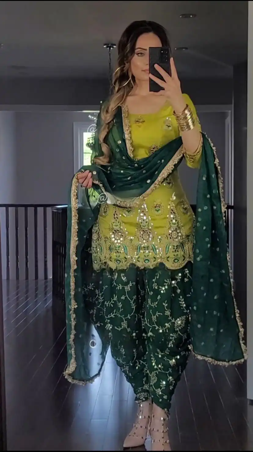 MF 288 Yellow Faux Georgette Salwar Suit with Embroidery Work. Available at ₹2099 only. Delivery 4-6 Working Days. Shop now. | Jump Suits, Salwar suit, Casual Suits, Creative suits, Designer Suits, Palazzo Suits, Party Wear Suits, Patiala Suits, Straight Suits