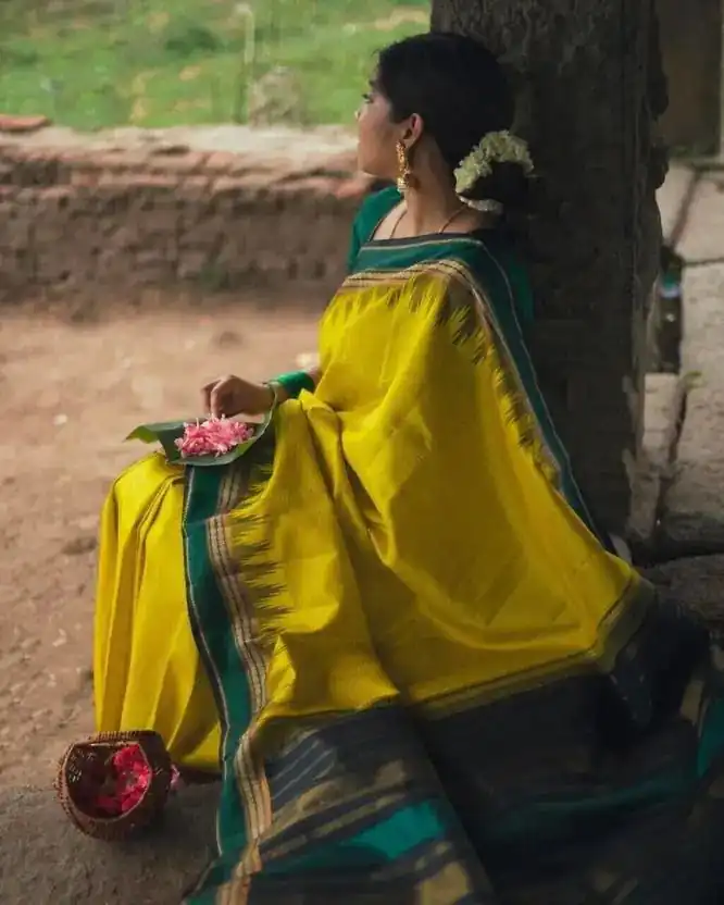 KPR 249 Mustered Color Soft Lichi Silk Saree with Lace Border & Lace Work. Best Price ₹1449. Delivery 4-6 Working Days. Shop now. | Sarees, Bollywood Sarees, Creative Sarees, Designer Sarees, Embroidered Sarees, Ethnic Saree, Modern Digital sarees, Party Wear Sarees