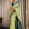 Super Pista Lichi Silk Jacquard Work Saree