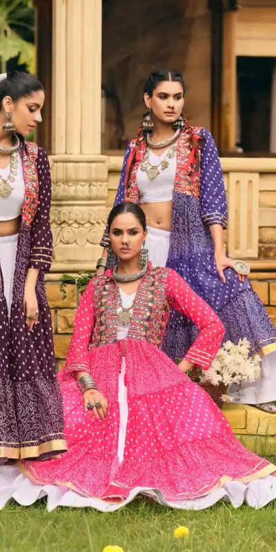 Perfect Purple Faux Georgette Embroider Work Lehenga Choli