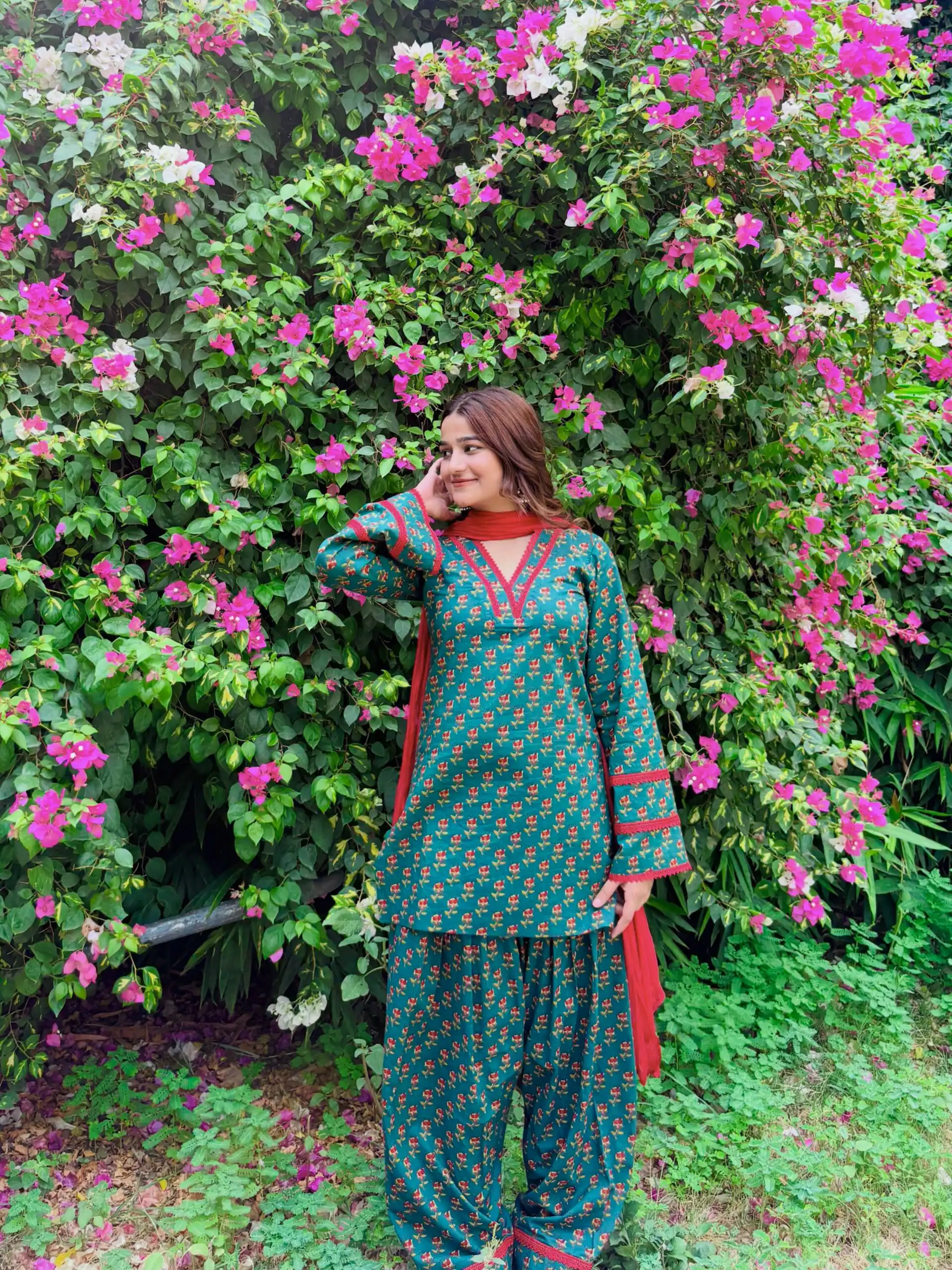 Trendy Rama Natural Crep Digital Print Salwar Suit