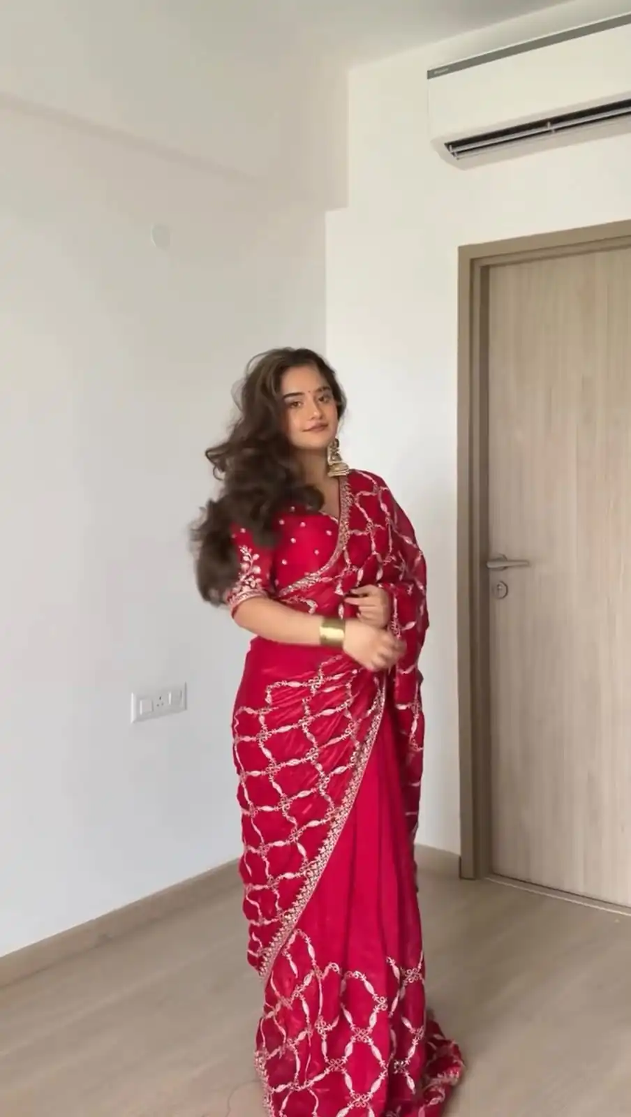 KD 634 Red Color Fendy Silk Saree With Sequins Work. Wedding, Party, Festive, Events Get it for ₹2399. Delivery 4-6 Working Days. Online Best Shop now. | Sarees, Bollywood Sarees, Creative Sarees, Designer Sarees, Embroidered Sarees, Ethnic Saree, Modern Digital sarees, Party Wear Sarees