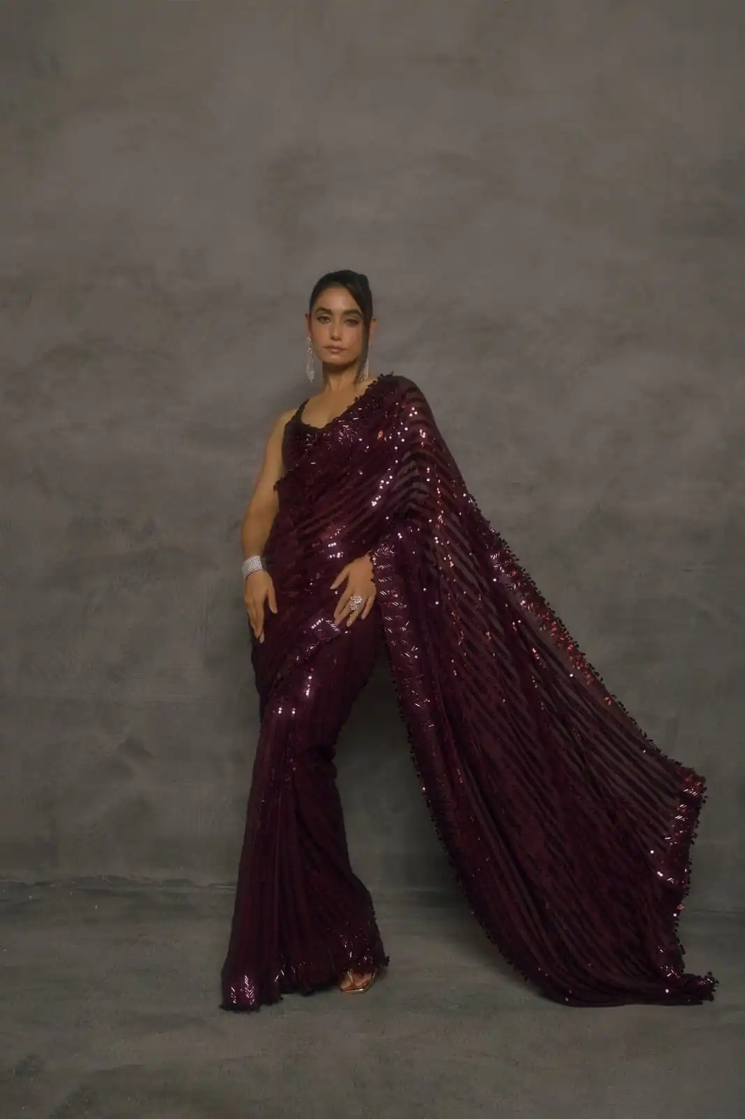 DF 3476 Wine Faux Georgette Saree Perfect for Wedding, Party, Cultural Events, Traditional Day, Pooja – . Grab it for ₹1799. Delivery 4-6 Working Day | Sarees, Bollywood Sarees, Creative Sarees, Designer Sarees, Embroidered Sarees, Ethnic Saree, Modern Digital sarees, Party Wear Sarees