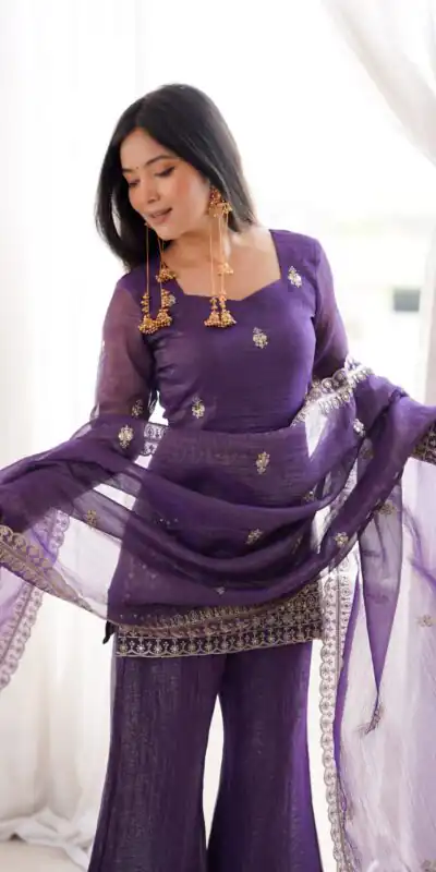 KB 301 Wine Crunchy Silk Salwar Suit Perfect for Wedding, Party, Sangeet, Anniversary, Housewarming Introductory Price ₹2049. Delivery 4-6 | Jump Suits, Salwar suit, Casual Suits, Creative suits, Designer Suits, Palazzo Suits, Party Wear Suits, Patiala Suits, Straight Suits