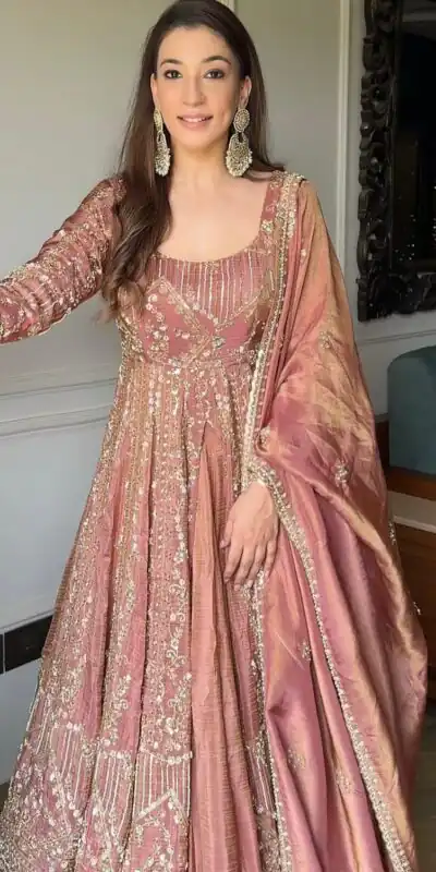SR 1681 Peach Crunchy Silk Salwar Suit Perfect for Wedding, Party, Sangeet, Anniversary, Housewarming Introductory Price ₹2899. Delivery 4-6 | Jump Suits, Salwar suit, Casual Suits, Creative suits, Designer Suits, Palazzo Suits, Party Wear Suits, Patiala Suits, Straight Suits