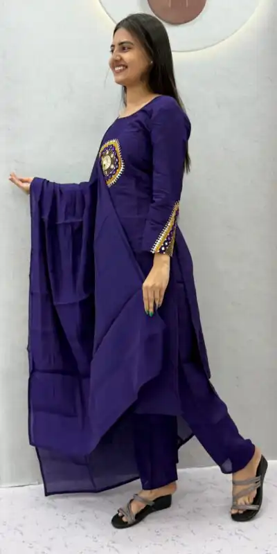 PC 598 Purple Roman Silk Salwar Suit with Sequins Work & Embroidery Work. Available at ₹2099 only. Delivery 4-6 Working Days. Shop now. | Jump Suits, Salwar suit, Casual Suits, Creative suits, Designer Suits, Palazzo Suits, Party Wear Suits, Patiala Suits, Straight Suits