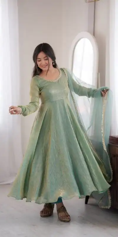 SRK 5355 Rama Doremon Crush Gown with Lace Work & Mirror Work. Exclusive Offer ₹2099. Delivery 4-6 Working Days. Shop now. | Gowns, Bollywood Gowns, Creative Gowns, Designer Gowns, Embroidered Gowns, Party Wear Gowns