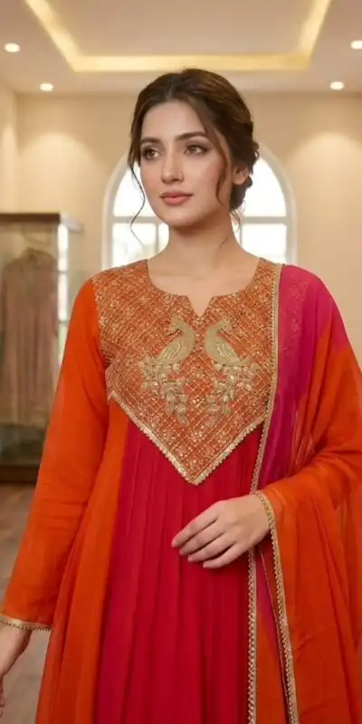 LG 2137 Red Mul Chanderi Salwar Suit with Embroidery Work & Sequins Work. Festive Deal ₹2199. Delivery 4-6 Working Days. Shop nowp | Jump Suits, Salwar suit, Casual Suits, Creative suits, Designer Suits, Palazzo Suits, Party Wear Suits, Patiala Suits, Straight Suits