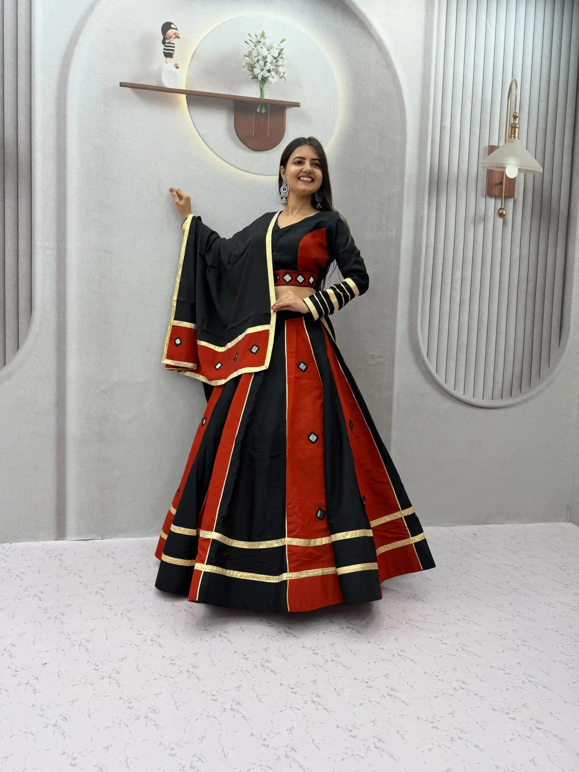 PC 599 Black Roman Silk Lehenga Choli Perfect for Wedding, Party, Eid, Reception, Durga Puja – Available at ₹2899 only. Delivery 4-6 Working Days. Shop now. | Lehenga, Bollywood Lehenga, Creative Lehenga, Designer Lehenga, Embroidered Lehenga, Party Wear Lehenga
