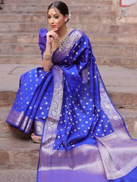 KP 7000 Blue Soft Lichi Silk Cloth Saree Perfect for Wedding, Party, Family Gatherings, Sangeet, Ethnic Day – . Festive Deal ₹1549. Delivery 4-6 Working | Sarees, Bollywood Sarees, Creative Sarees, Designer Sarees, Embroidered Sarees, Ethnic Saree, Modern Digital sarees, Party Wear Sarees