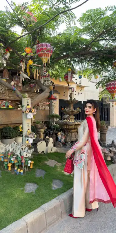Glowing Cream Natural Satin Embroidery Work Salwar Suit