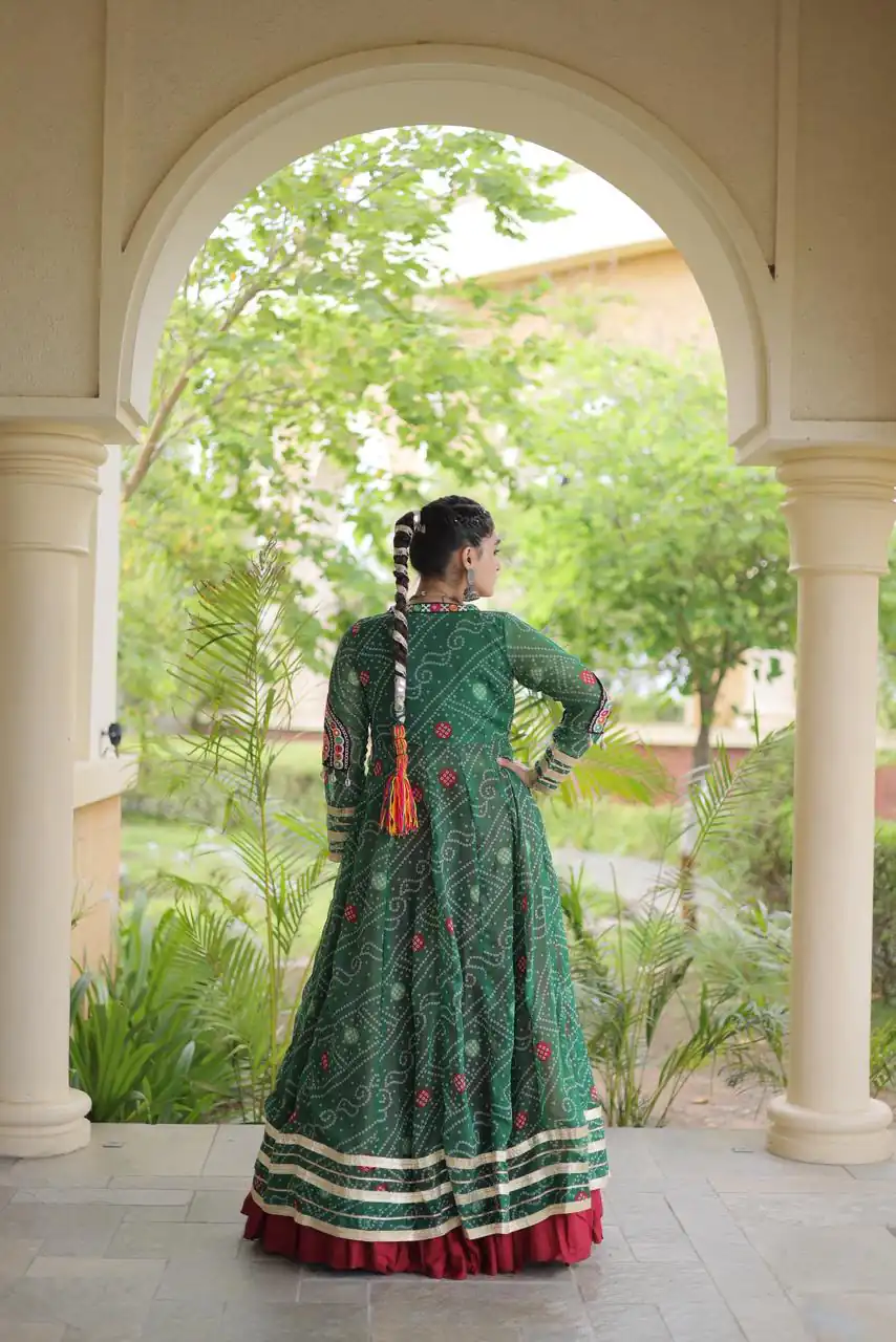 Trendy Red Rayon Patch Work Work Lehenga Choli