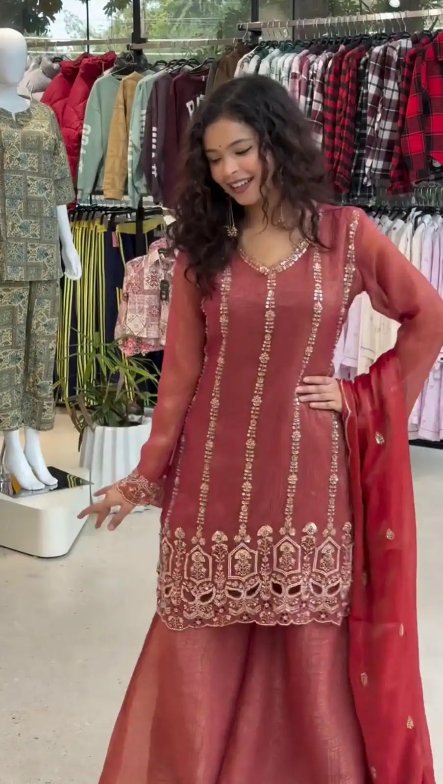 BE 454 Rust Crunchy Silk Salwar Suit Perfect for Wedding, Party, Sangeet, Anniversary, Housewarming Introductory Price ₹2299. Delivery 4-6 | Jump Suits, Salwar suit, Casual Suits, Creative suits, Designer Suits, Palazzo Suits, Party Wear Suits, Patiala Suits, Straight Suits