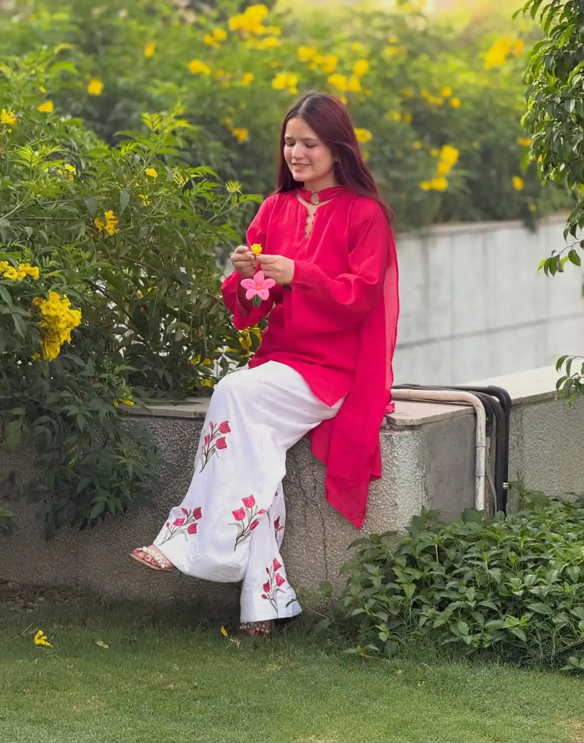 MF 546 Red Mal Chanderi Salwar Suit Perfect for Wedding, Party, Baisakhi, Housewarming, Sangeet – Introductory Price ₹2149. Delivery 4-6 Working D | Jump Suits, Salwar suit, Casual Suits, Creative suits, Designer Suits, Palazzo Suits, Party Wear Suits, Patiala Suits, Straight Suits