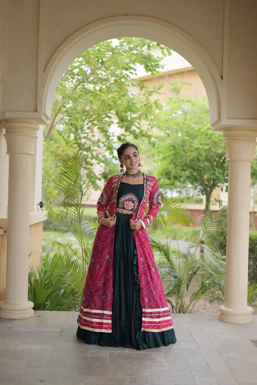 KA 5083 Teal Color Rayon Embroidery Work & Cowrie Work Lehenga Choli . Grab it for ₹2949. Delivery 4-6 Working Days. Shop now. | Lehenga, Bollywood Lehenga, Creative Lehenga, Designer Lehenga, Embroidered Lehenga, Party Wear Lehenga