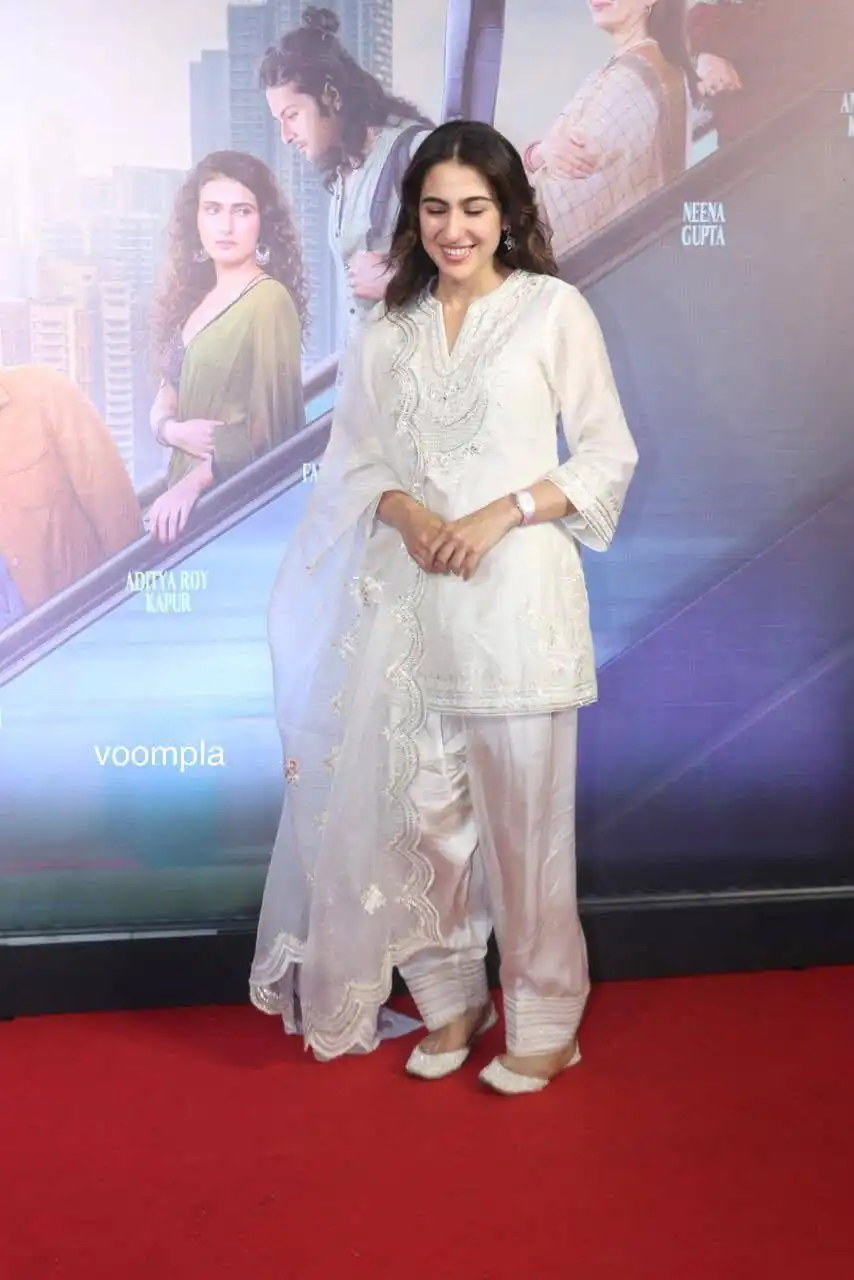 Super White Natural Silk Embroidery Work Salwar Suit